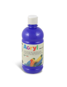 BOTT 500ML TEMP ACRIL BLU OLTREM