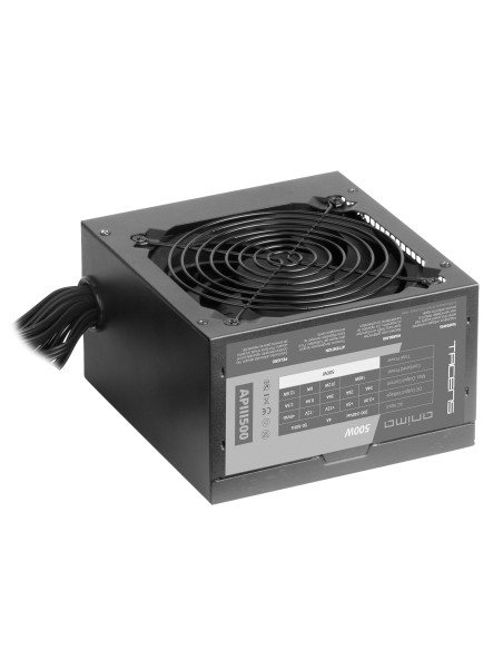 Tacens Anima APIII500 alimentatore per computer 500 W 20+4 pin ATX ATX Nero