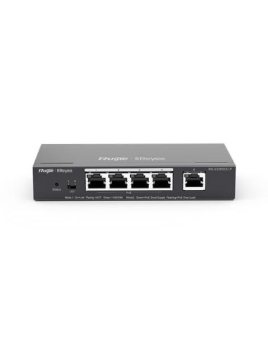 REYEE SMART SWITCH POE GIGABIT 10 P., 8 P. POE/POE+, P. UPLINK SFP COMBO RJ45