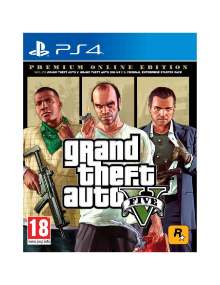 PS4 GTA V PREMIUM ONLINE EDITION