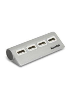 HUB USB 2.0 4 PORTE ALLUMINIO