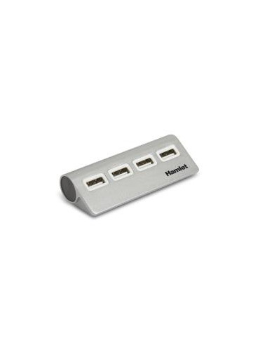 HUB USB 2.0 4 PORTE ALLUMINIO