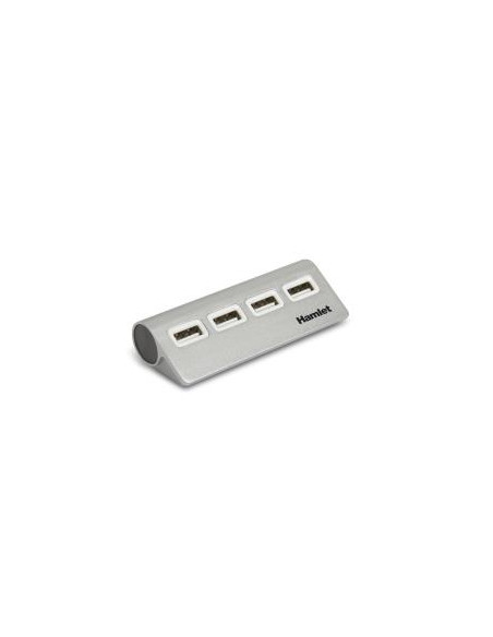 HUB USB 2.0 4 PORTE ALLUMINIO