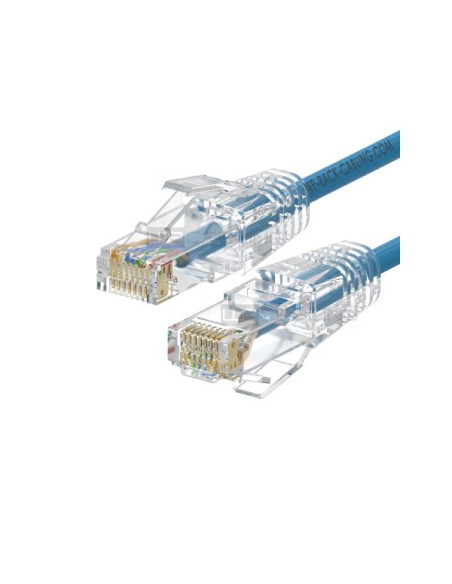 PATCH U/UTP CAT.6A LSHF AZZURRO 5M