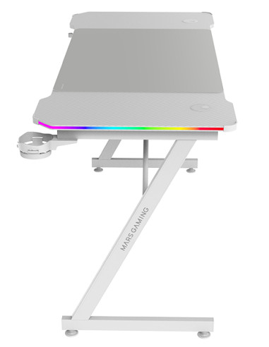 Mars Gaming MGDX140RGBW scrivania per computer Bianco