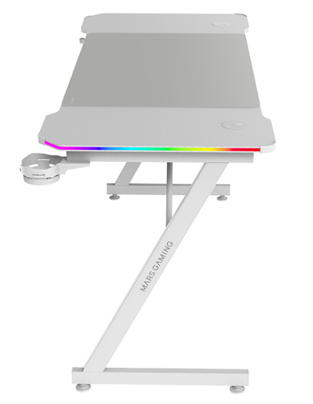 Mars Gaming MGDX140RGBW scrivania per computer Bianco