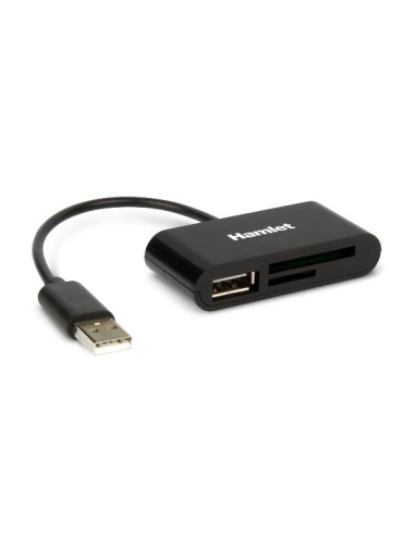 LETTORE MEMORIE SD/MICROSD USB-A