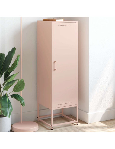 Credenza Rosa 36x39x123 cm in Acciaio