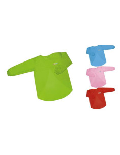 GREMBIULE IN NYLON CON MANICHE