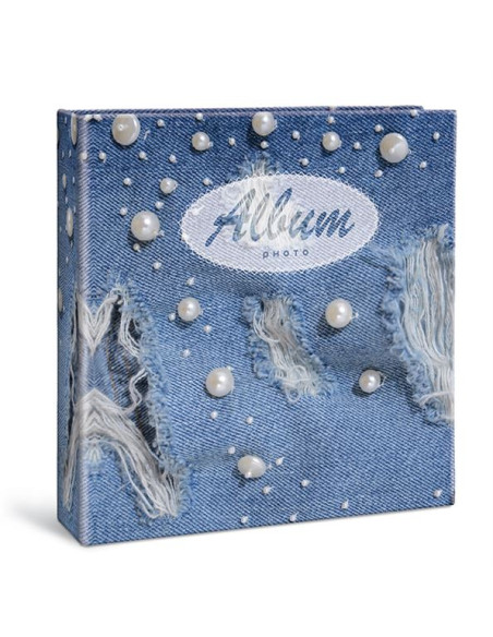 ALBUM 100 FOTO 13X19CM JEANS 4SOGG