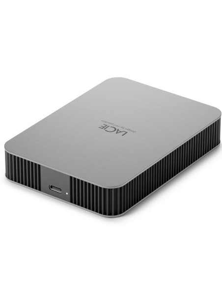 4TB LACIE MOBILE D.USB-C 3.1 SILVER