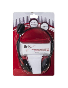 CUFFIA CON MICROFONO 2 X 3.5