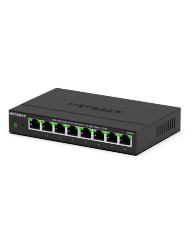 NETGEAR MS308 Non gestito 2.5G Ethernet (100/1000/2500) Nero