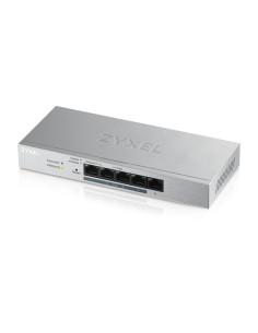 Zyxel GS1200-5HP v2 Gestito Gigabit Ethernet (10/100/1000) Supporto Power over Ethernet (PoE) Grigio
