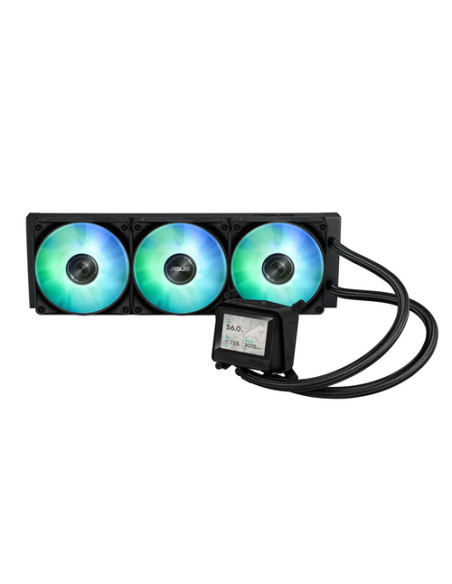 ASUS MAX GAMING LC 360 ARGB LCD Processore Raffreddatore di liquidi tutto in uno 12 cm Nero