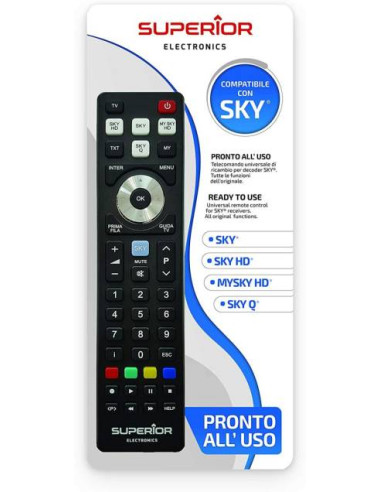 Superior Telecomando Universale SKY / SKY HD / MYSKY HD / SKY Q SH