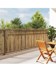 Recinzione in bambù Naturale 600 x 125 cm Bambù 2