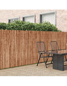 Recinzione in corteccia Marrone 400 x 150 cm Corteccia