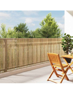 Recinzione in bambù Naturale 600 x 125 cm Bambù