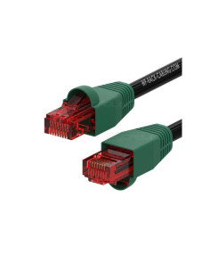 PATCH U/UTP CAT.6 PE OUTD NERO 10M 2