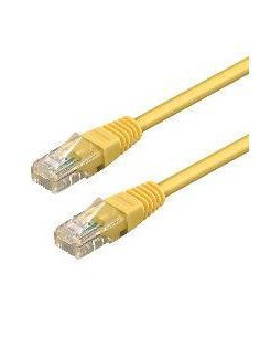 PATCH U/UTP CAT.6 PVC GIALLO 3M