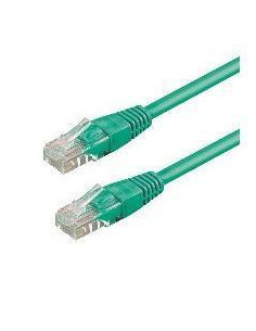 PATCH U/UTP CAT.6 PVC VERDE 3M 2