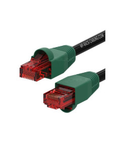 PATCH U/UTP CAT.6 PE OUTD NERO 3M