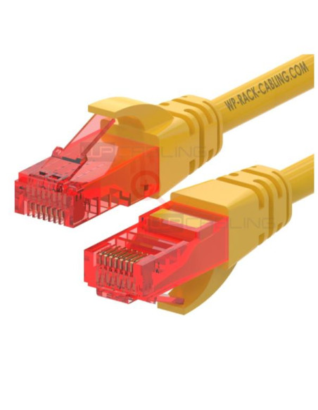 PATCH U/UTP CAT.6 PVC GIALLO 0.2