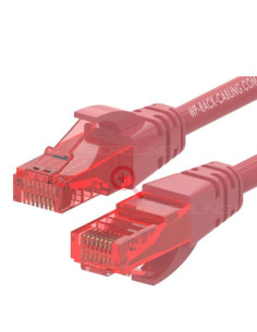 PATCH U/UTP CAT.6 PVC ROSSO 0.2M