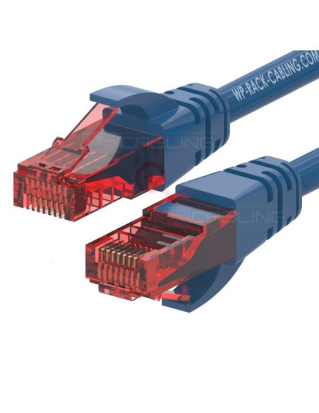 PATCH U/UTP CAT.6 PVC BLU 0.2M