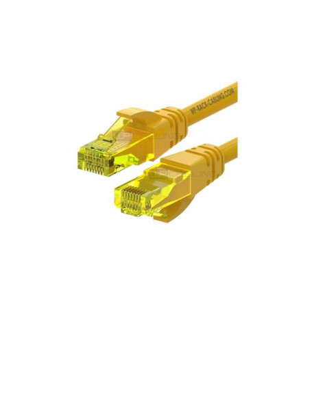 PATCH U/UTP CAT.6A LSHF GIALLO 3M