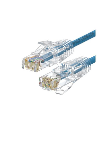 PATCH U/UTP CAT.6A LSHF AZZURRO 3M