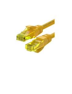 PATCH U/UTP CAT.6A LSHF GIALLO 0.5M 2