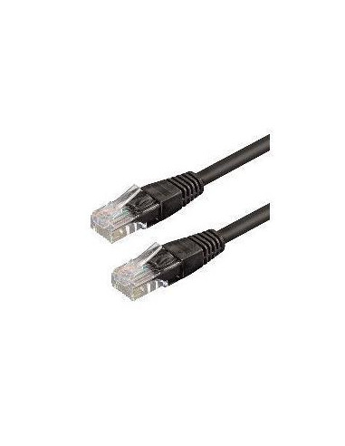 PATCH U/UTP CAT.5E PVC NERO 1M