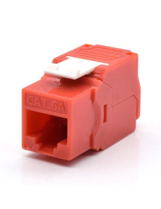 PRESA RJ45U CAT.6A  ROSSO