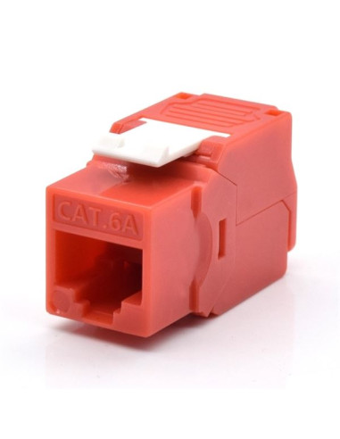 PRESA RJ45U CAT.6A  ROSSO