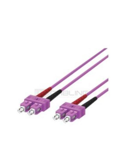 PATCH 2FO OM4 SCD/SCD VIOLA 3M