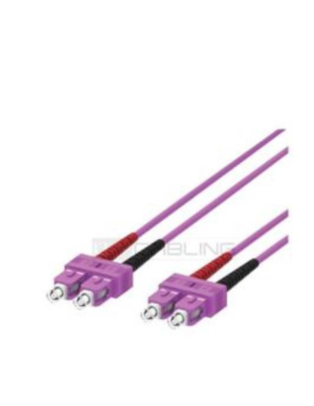 PATCH 2FO OM4 SCD/SCD VIOLA 3M