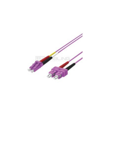 PATCH 2FO OM4 LCD/SCD VIOLA 10M