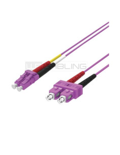 PATCH 2FO OM4 LCD/SCD VIOLA 3M