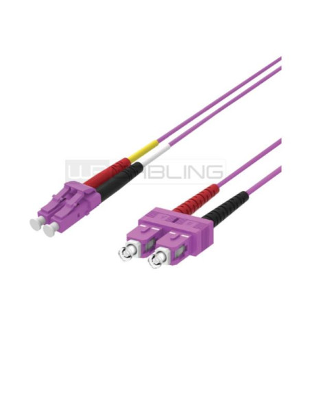 PATCH 2FO OM4 LCD/SCD VIOLA 3M