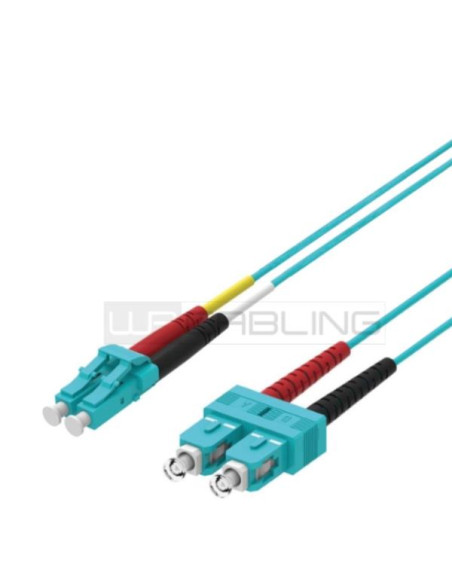 PATCH 2FO OM3 LCD/SCD AQUA 3M