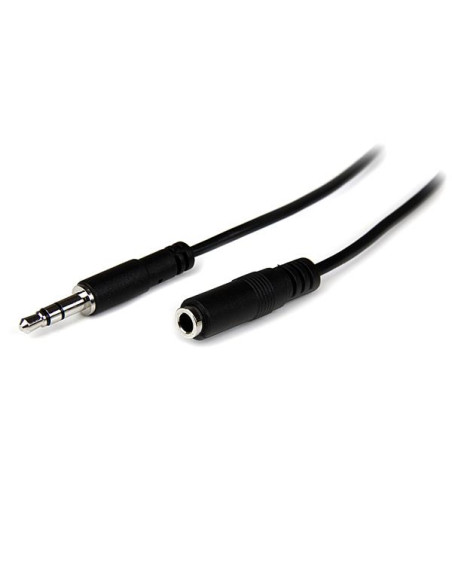 StarTech.com Cavo audio di prolunga stereo slim da 3,5 mm 2 m - M/F