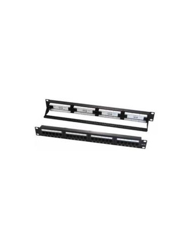 PANN.1U CON 24 RJ45U CAT.5E NERO