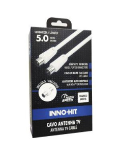 Inno-Hit Cavo Antenna M/F 5m Bianco