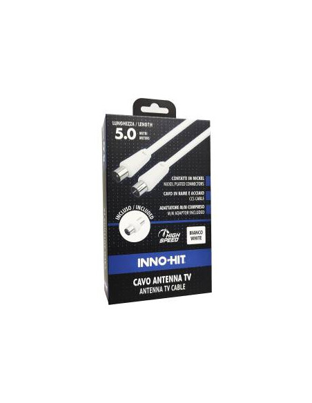 Inno-Hit Cavo Antenna M/F 5m Bianco