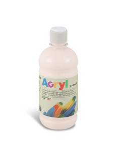 BOTT 500ML TEMP ACRILICA ROSA