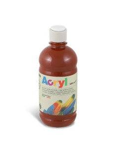 BOTT 500ML TEMP ACRILICA SIENA