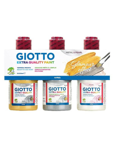 CF3 TEMPERA METAL 250ML ASST.