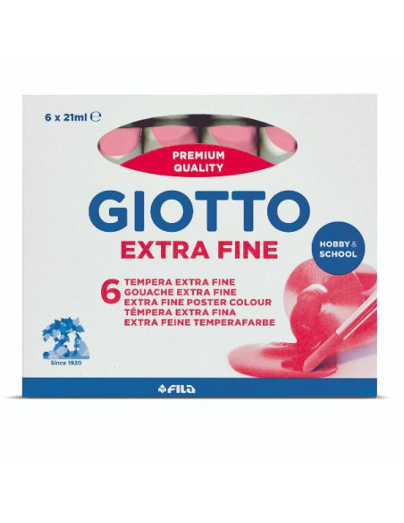 CF6 TUB. TEMPERA 21ML ROSA